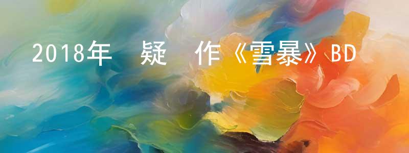 柴凌云發布2018年懸疑動作《雪暴》BD國語中字迅雷下載_深夜電影